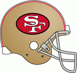 San Francisco 49ers 1989-1995 Helmet Logo iron on transfers for T-shirts